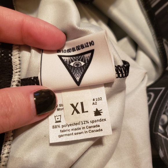 Dvstrial Dystopian Future Streetwear Cyberpunk Pencil Skater Skirt - Picture 4 of 10